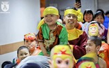 Đón trung thu cùng những con trẻ đầu trọc